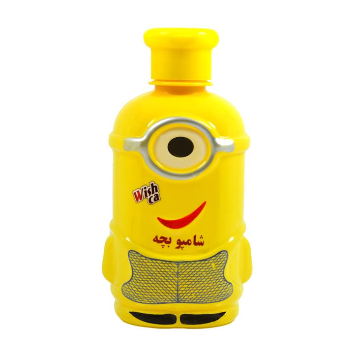 شامپو بچه ویشکا مدل Minions حجم 350 میلی لیتر